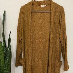 Mustard Yellow Cardigan